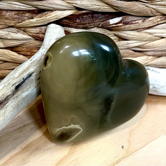 Polychrome Jasper heart - Picture 9 of 9
